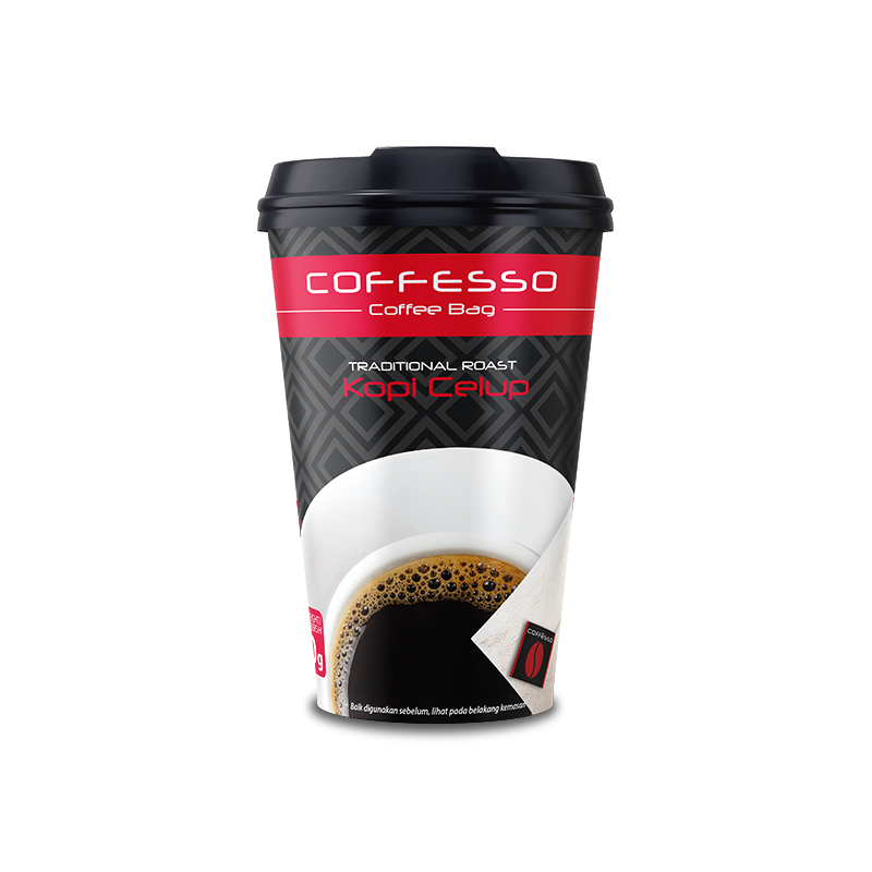 Coffesso Cup To Go Black Coffee